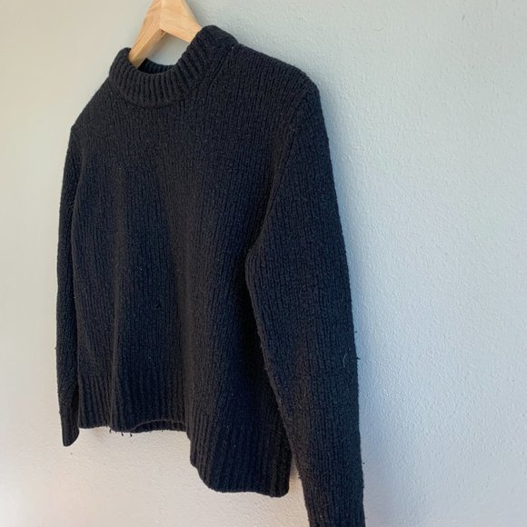 Muji Funnel Neck Sweater - Super soft! - Picture 2 of 5